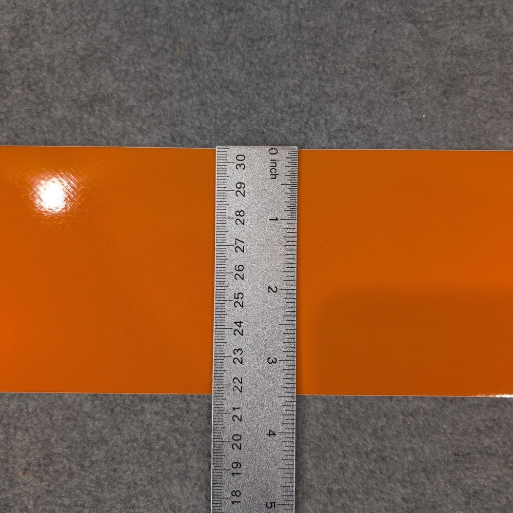 3M Scotchlite Orange Reflective Adhesive Vinyl Strips 3 Pk 680CR Comply Adhesive - Picture 5 of 6